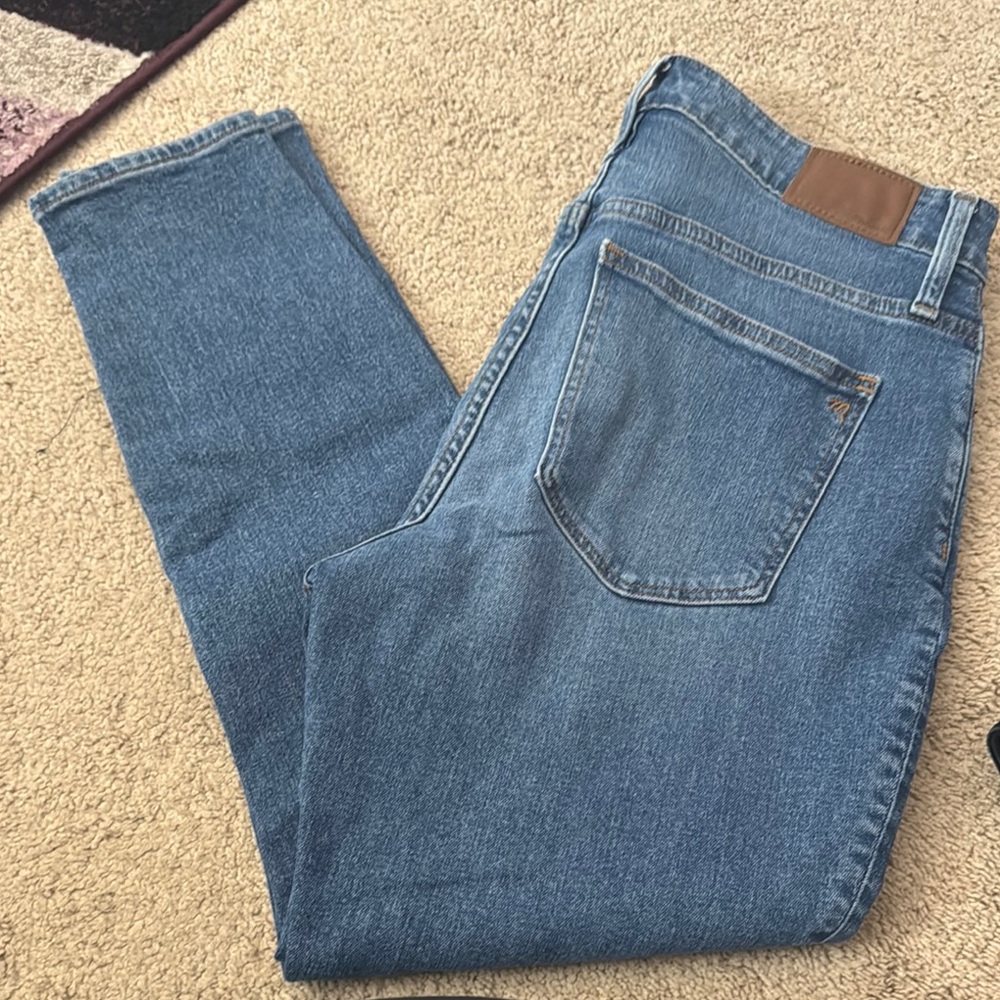 Madewell Curvy High Rise Skinney